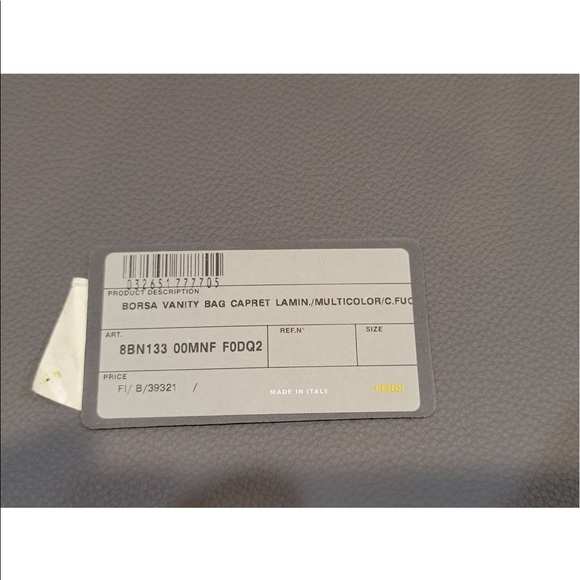 Fendi Vanity bag goat leather+Swarovski crystals - Picture 4 of 8